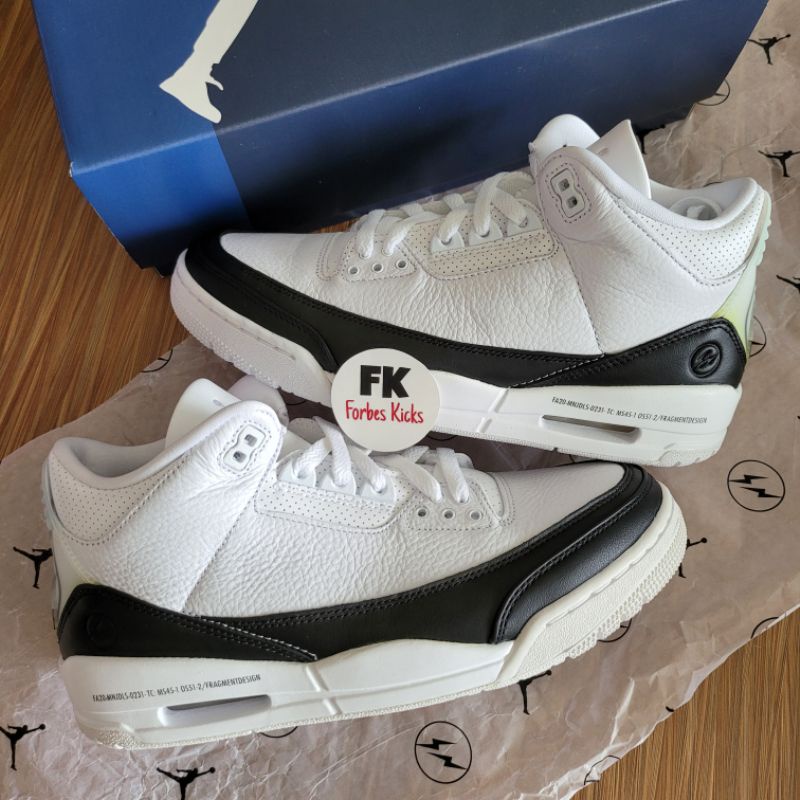 Air Jordan 3 Retro Fragment || unc white blue racer royal blue