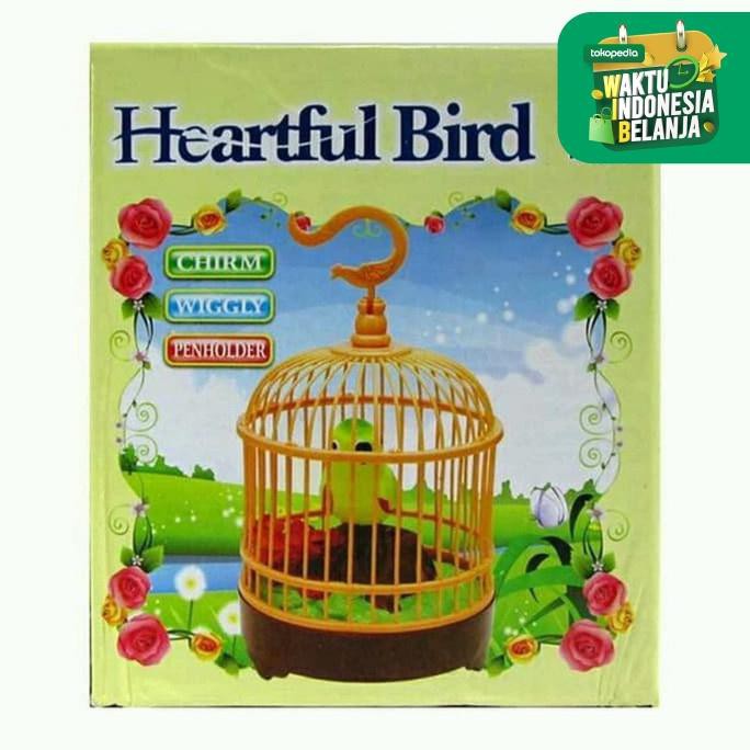MAINAN SANGKAR BURUNG HEARTFUL BIRD