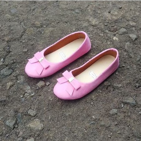 platshoes anak perempuan pita dasi