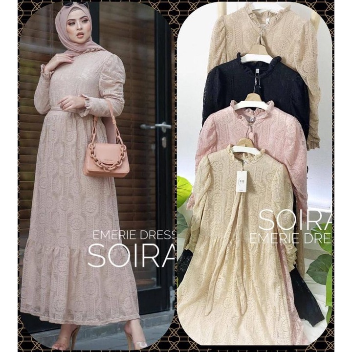 SOIRA dress brukat import