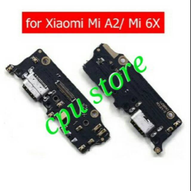 PCB flexibel konektor charger conektor cas Xiaomi Mi A2 Mi 6X original.