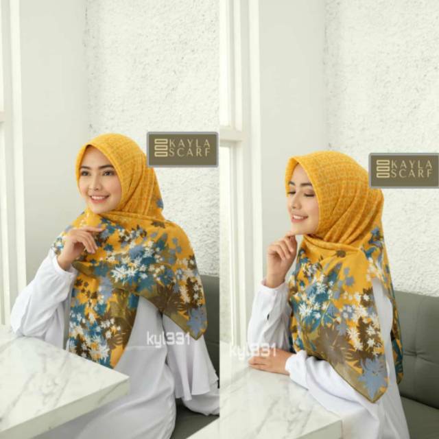 Segiempat Voal Kayla Hijab