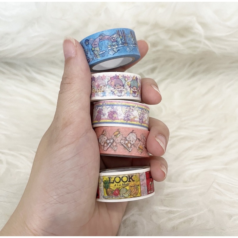

Washimoshi Masking Washi Tape Sanrio Random Series