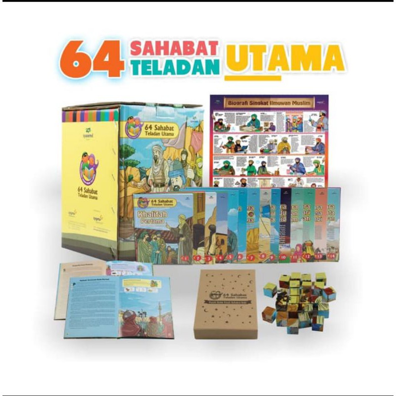 Ensiklopedia 64 Sahabat Teladan Utama