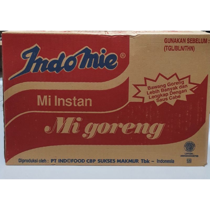 

Indomie Goreng Spesial 1 Dus / Karton isi 40 Pcs Mie Instan