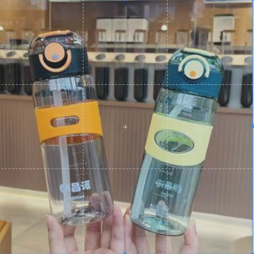 MARKASSHOP66--NEW BOTOL MINUM PENANDA WAKTU /BOTOL SPORT BENING SEDOTAN HX960/TY0899