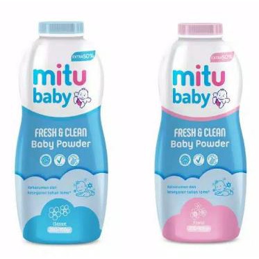 ^ KYRA ^ Mitu Baby Powder Bedak Bayi Fresh And Clean Classic Floral Keharuman dan Kesegaran Tahan Lama