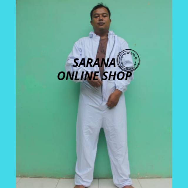 Siap Kirim Baju APD Hazmat Suit Tiger Head