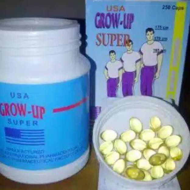 Asli Original Grow Up Usa Obat Herbal Peninggi Badan Super Cepat