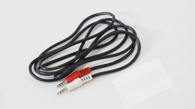 Kabel RCA 1-1 kabel hitam 1.5 m
