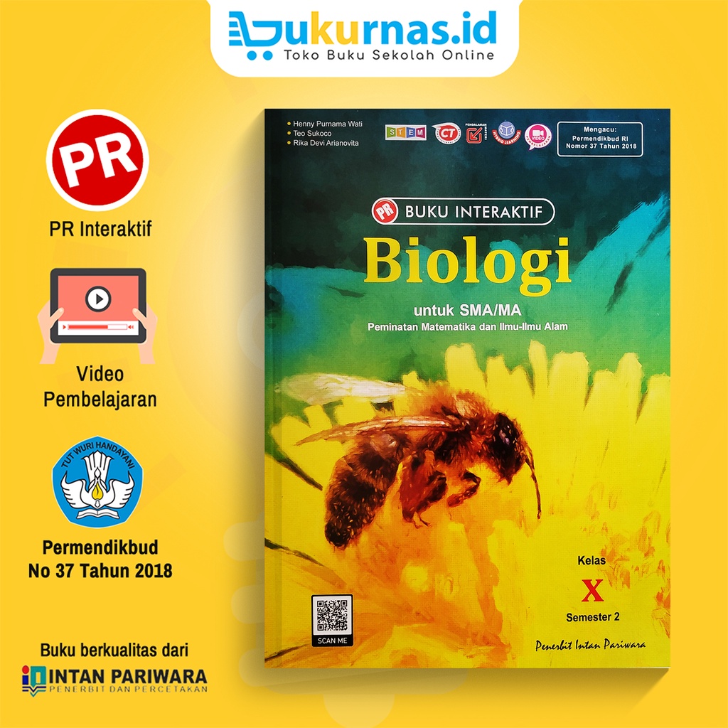 Buku PR Interaktif Biologi SMA/MA Kelas 10 Semester 2- Intan Pariwara