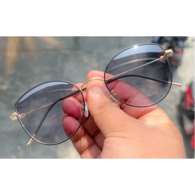 FRAME CATEYE METAL 730 LENSA PAKET KACAMATA ( GRATIS LENSA PHOTOCROMIC NORMAL ) FASHION KACAMATA