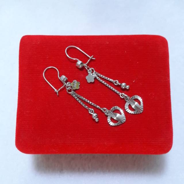 Anting dewasa perak silver 925.anting panjang