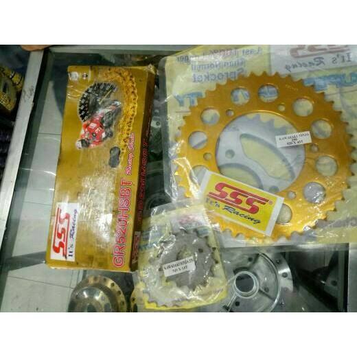 gear sss ninja 250 sss HSBT 520 110L gear set original SSS