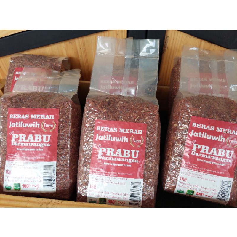 

beras merah organik premium asli jatiluwih