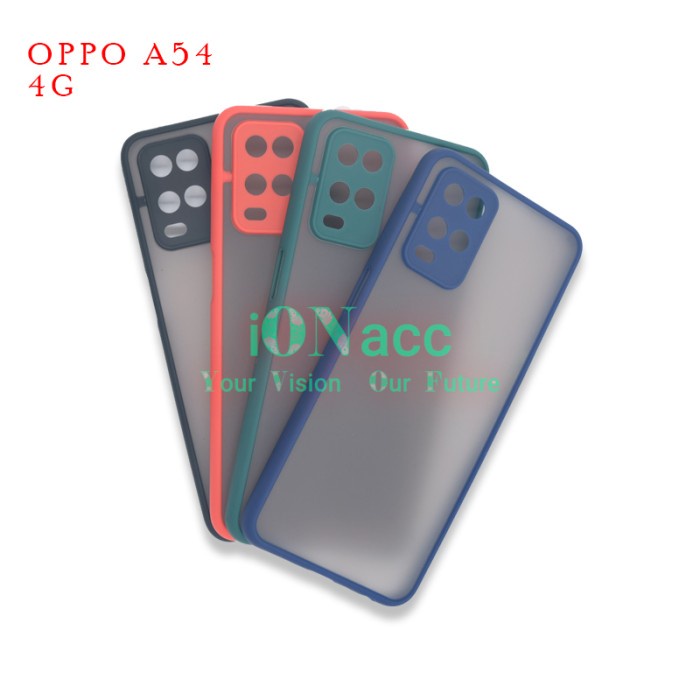 MY CHOICE CASE OPPO A54 4G A74 4G A95 4G HARDCASE DOVE TPU MACARON COLOUR