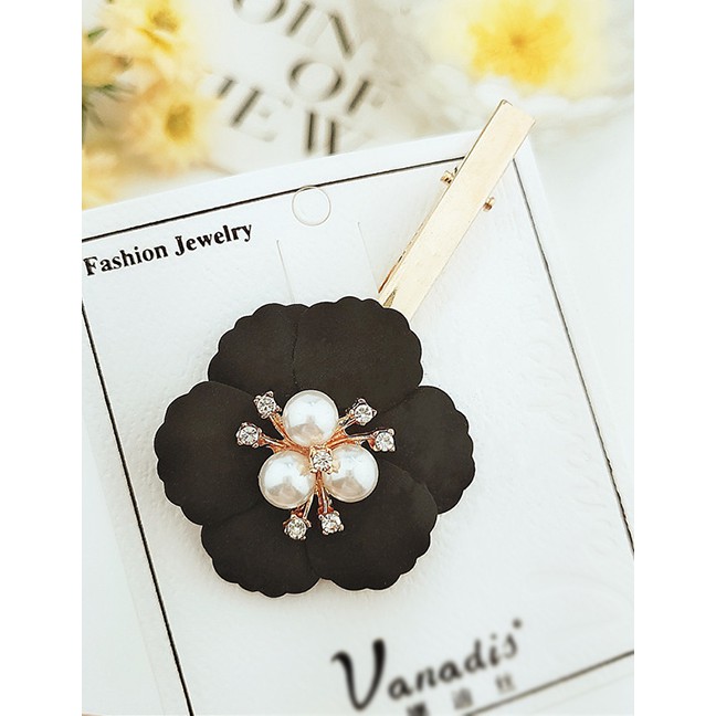 LRC Jepit Rambut Fashion Alloy Large Flower Hair Clip F6204X