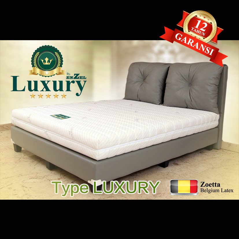 Kasur Full Latex Ukuran 180x200x30 Hard Orthopedic dan Bantal Latex