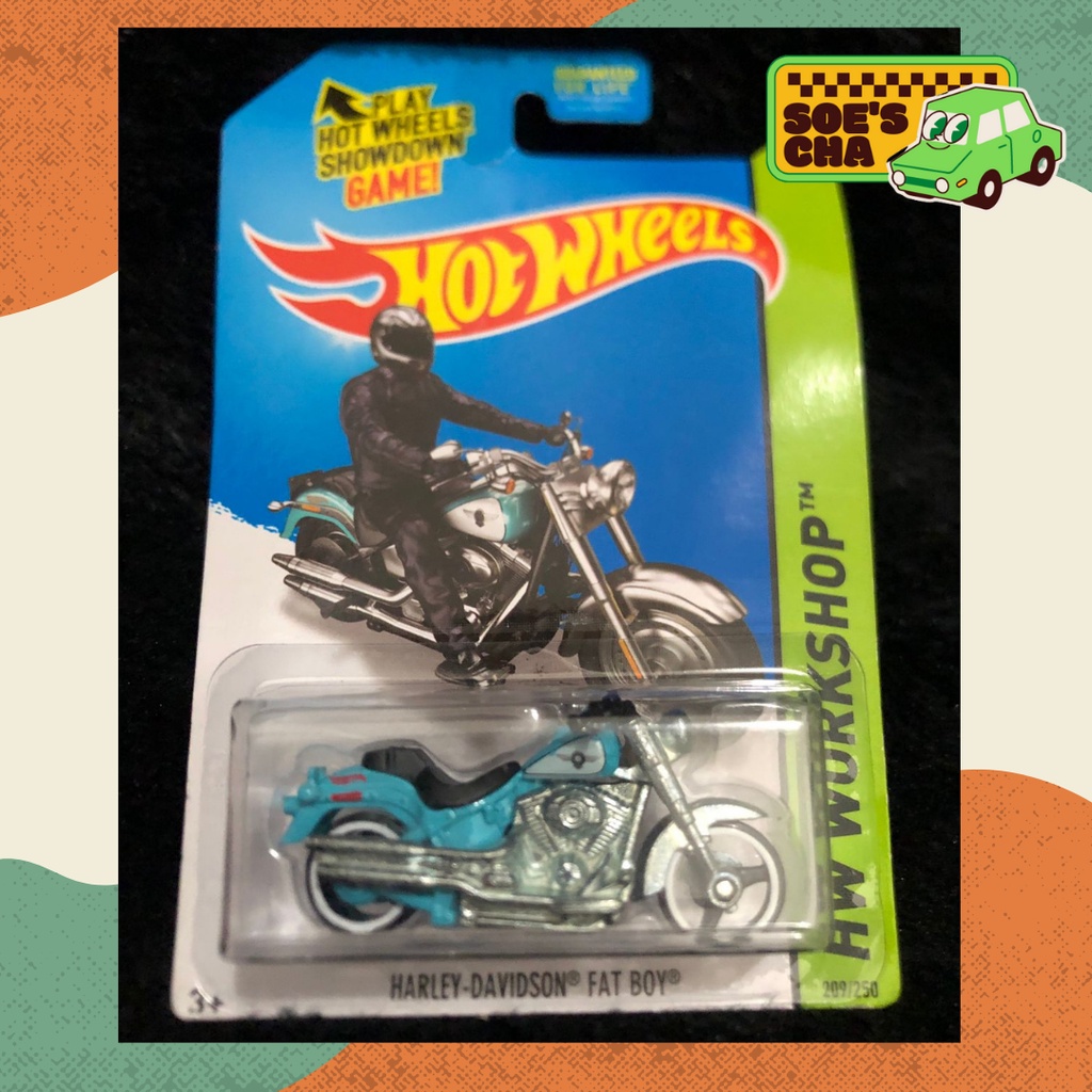 HOTWHEELS HARLEY DAVIDSON FAT BOY