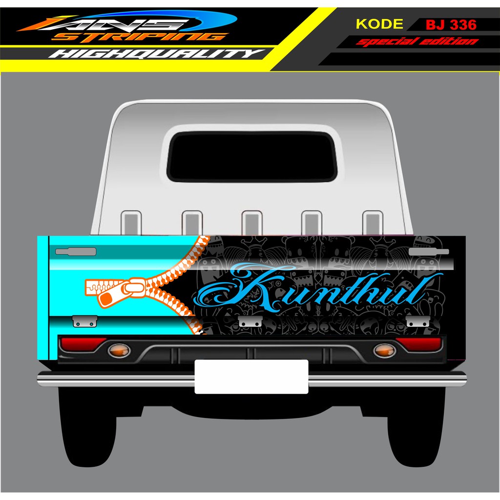 STIKER GRANMAX PICK UP / DECAL STICKER GRANMAX BAK BELAKANG / STIKER GRANMAX / STICKER MOBIL PICK UP