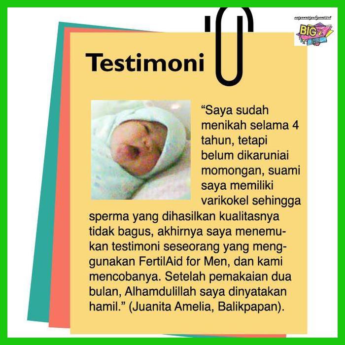 obatlabreh- obat kesuburan pria: fertilaid for men: menambah jumlah + gerak sperma -aslii.