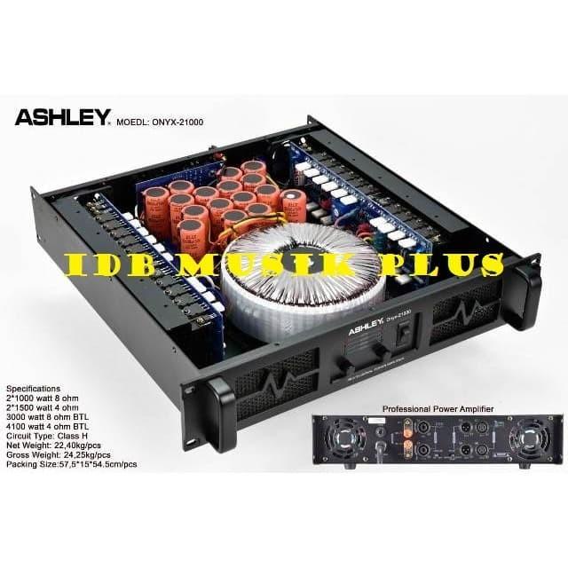 Power Ampli Ashley Onyx21000 / Onyx 21000 Original