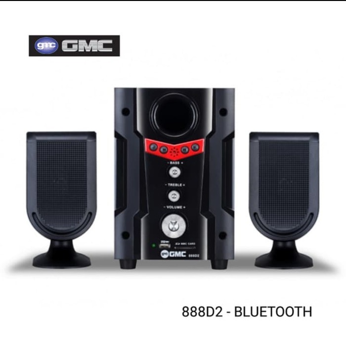 Speaker Bluetooth GMC 888D2 BT Bluetooth Aktif Multimedia Speaker