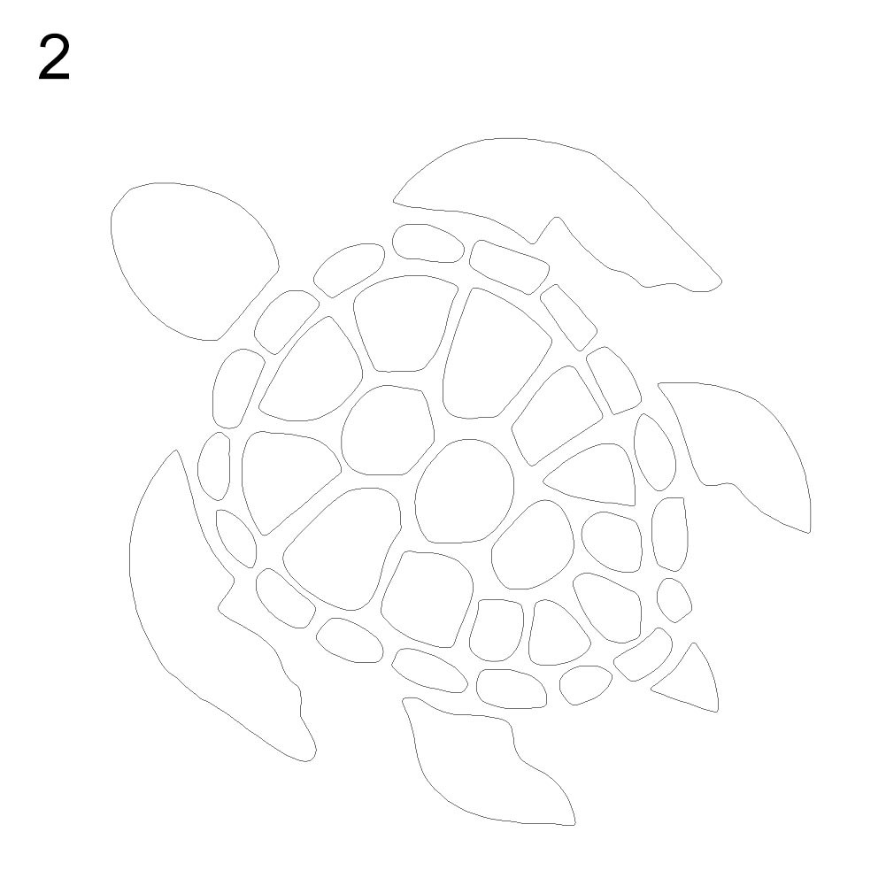 Stiker Motif Kura Kura Aneka Warna Bahan Reflective Pet Untuk Mobil Shopee Indonesia