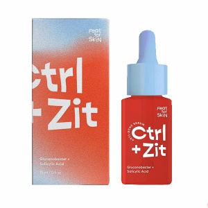 ✨ AKU MURAH ✨ Feat For Skin Ctrl + Zit Anti Acne Serum / Serum Acne 15ml