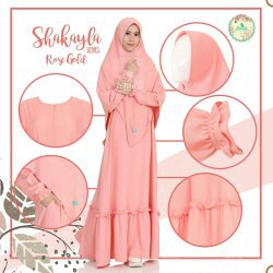 Gamis Shakayla by Fenuza (Rose Gold)