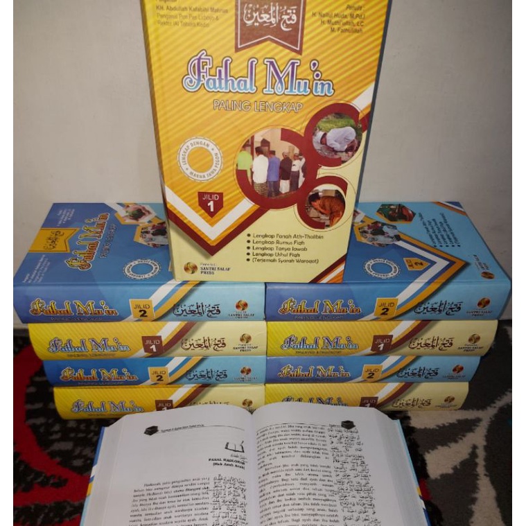 ASLI Terjemah kitab fathul muin paling lengkap jilid 1 2 3 Fiqih populer fiqh klasik 3 bahasa lengka