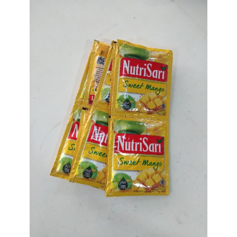 

Nutrisari Sweet Mango Sachet 11gr