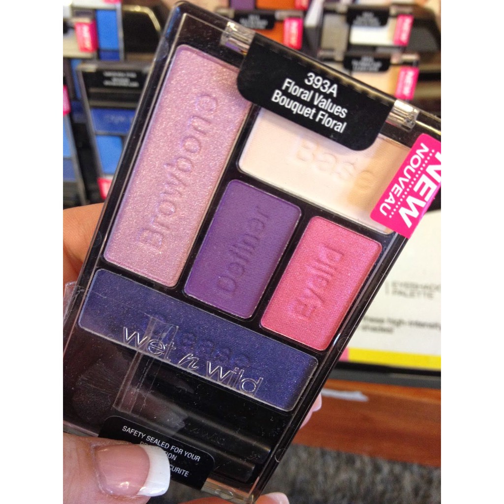 Wet n Wild Color Icon Eyeshadow Palette Floral Values