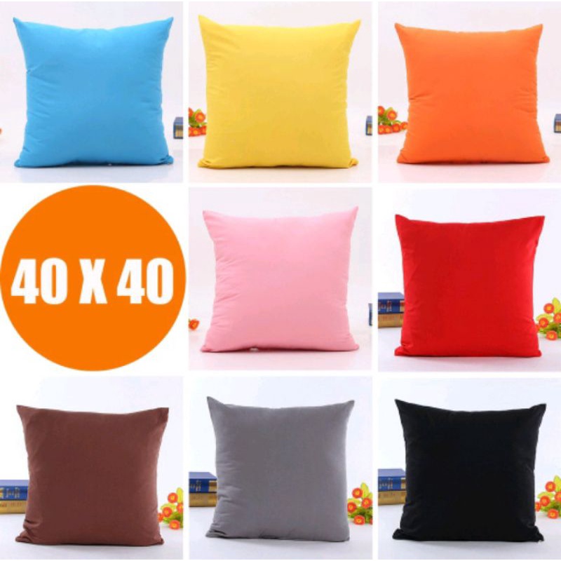 Sarung Bantal sofa Minimalis Ruang Tamu ukuran 40x40