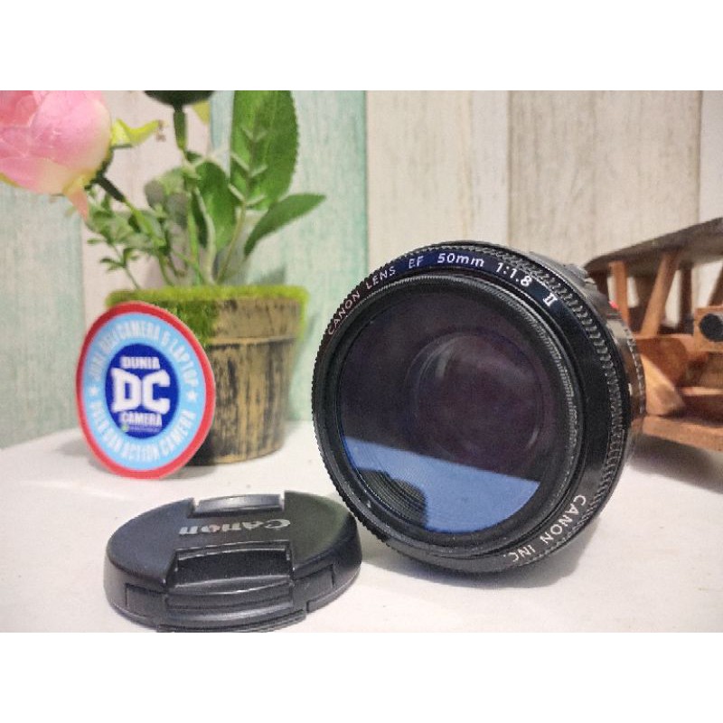 Lensa fix canon Ef 1.8 mark II second