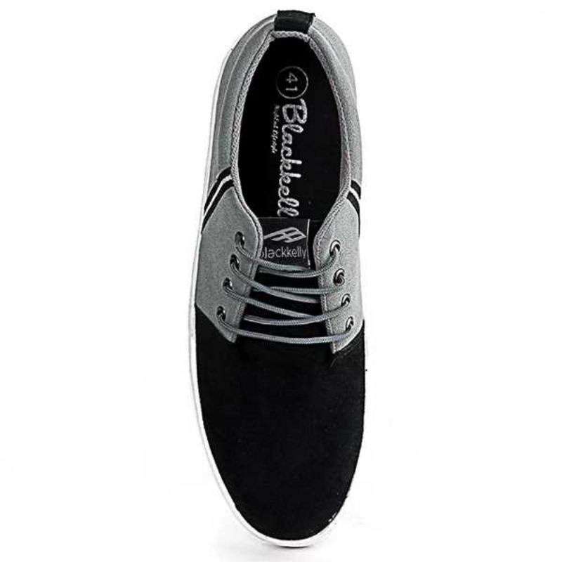 Original - Sepatu  Sneakers Pria Casual Kasual Bahan Kulit Asli  Suede Sol Tpr Karet