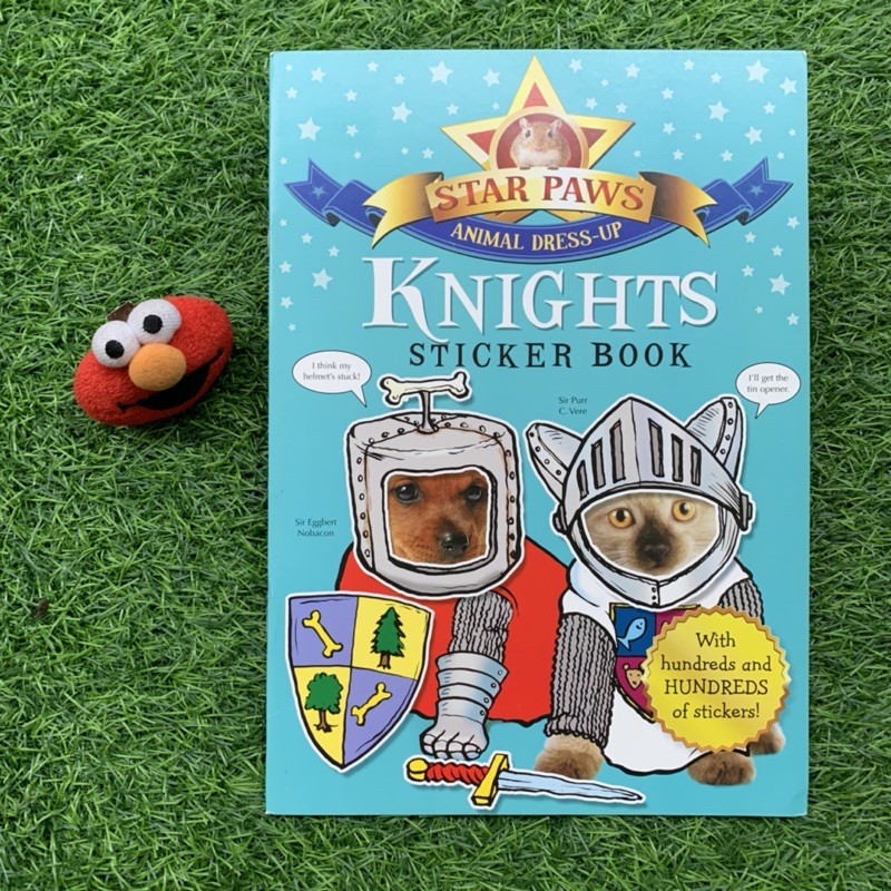 

(New) Knights Sticker Book: Star Paws: An Animal Dress-Up Sticker Book