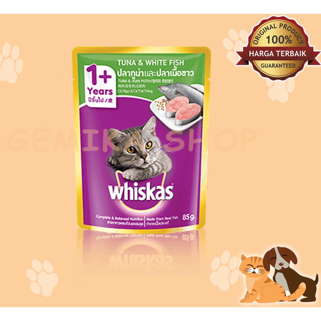 WHISKAS ADULT 85 GR | MAKANAN KUCING | CAT FOOD