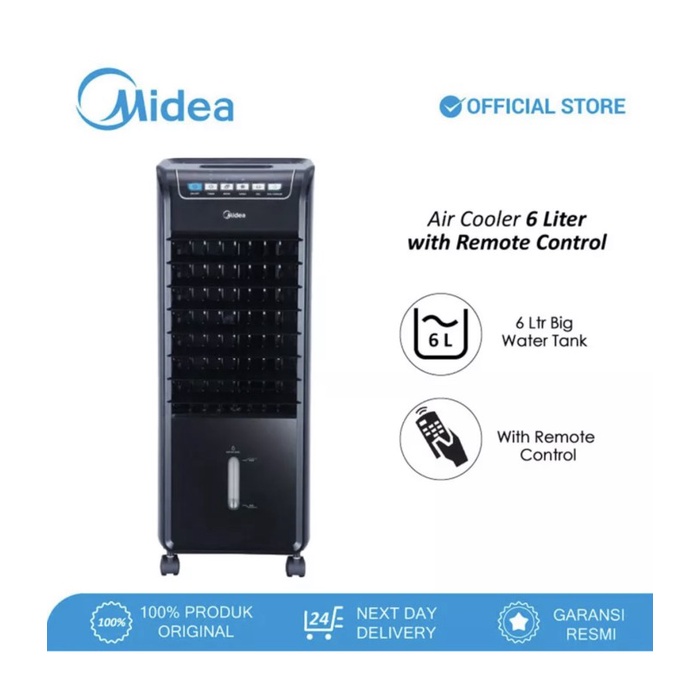 MIDEA Air Cooler 6 Liter with Remote Control