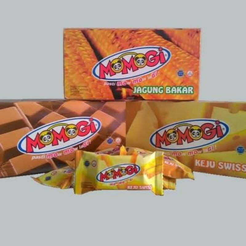 

Momogi cemilan makanan ringan jajanan coklat jagung bakar keju pak