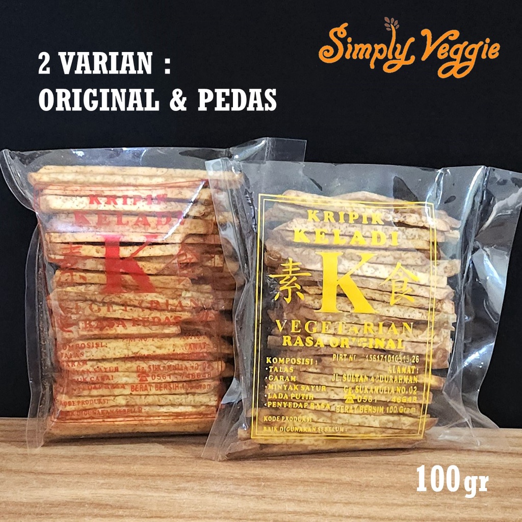 Keripik Keladi Stik Talas Pontianak Talas Stick Vegetarian Snack Talas 100gr