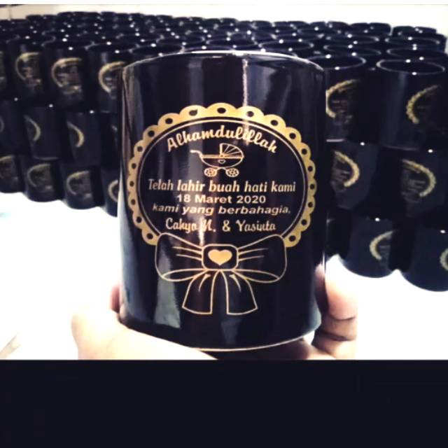 Mug keramik Sablon murah