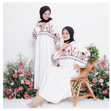 Gamis Remaja Model Terbaru Murah Gamis Dress Gamis Bordir Baju Muslim Pakaian Wanita Model Terbaru