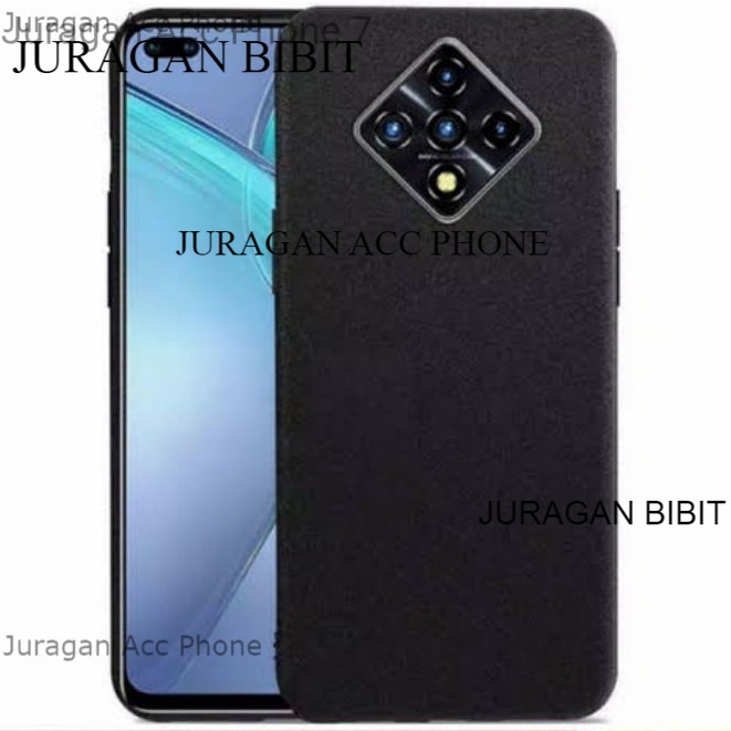 Soft Case Blackmatte Infinix Zero 8 Casing Silikon  Black Matte Hitam Polos Infinix Zero 8 Original