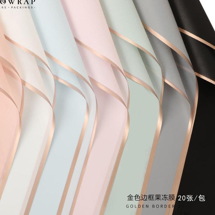 

Terbaru dan terlaris KERTAS BUNGA GDM (1 PACK = 20 PCS) FLOWER WRAP/ PEMBUNGKUS BUNGA WATERPROOF