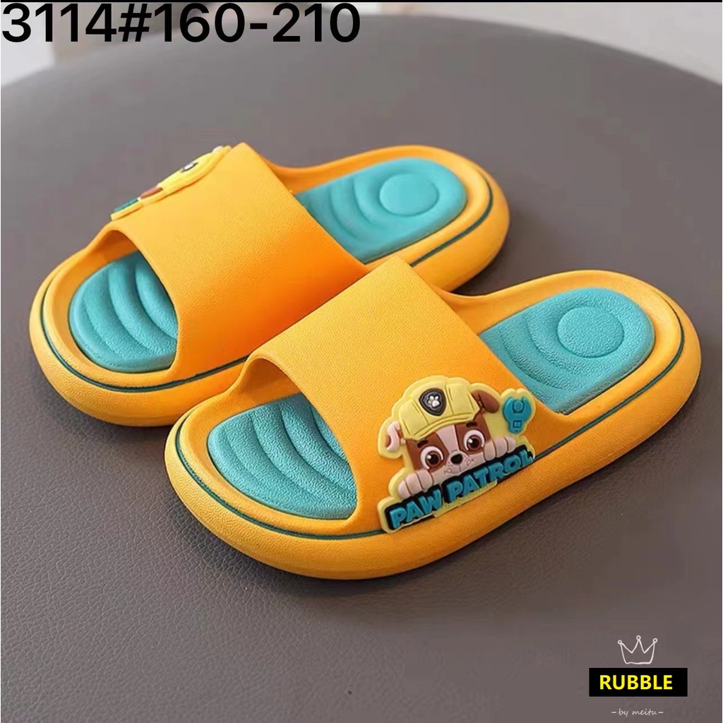 PAW PATROL SLIP ON SANDAL KIDS / sendal anak karet rubber / Sandal Anak / Sendal Anak / Sandal Karet Anak / Sandal Baim Anak / N0 Crocs Anak / Paw Patrol Sandal / Sandal Paw Patrol / Sendal Paw Patrol / Sandal Karakter Anak / Paw Patrol Anak / Paw Patrol