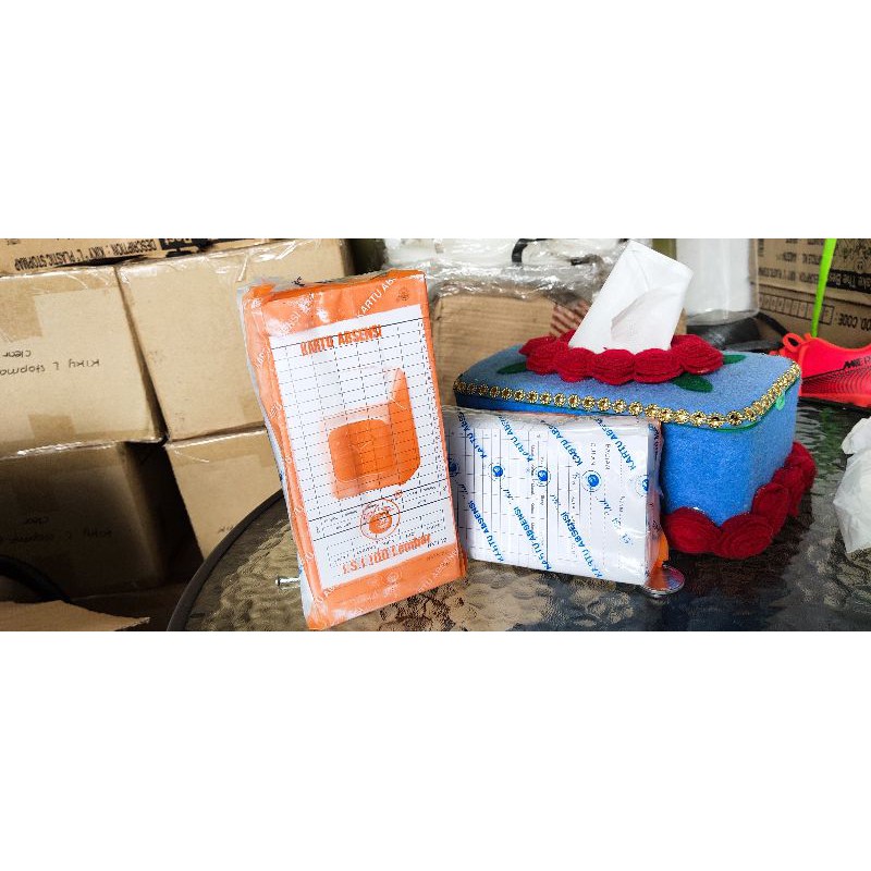 

Kartu absensi kantor isi 100