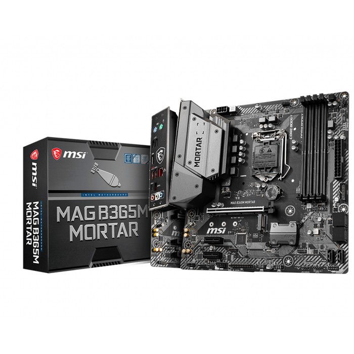 MSI MAG B365M Mortar (LGA1151V2, B365, DDR4, USB3.1, SATA3)