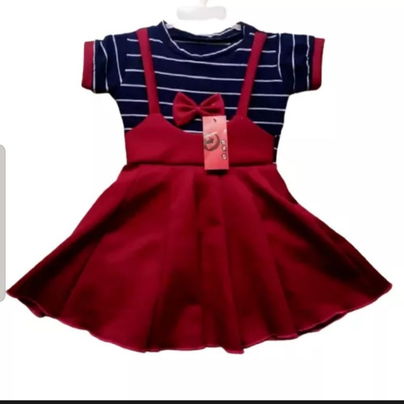 Dress Anak Model Kodok Murah/ Baju Kodok Anak Kekinian