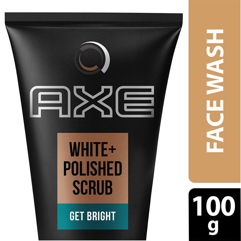 AXE Face Wash White+ Polished Scrub 100g